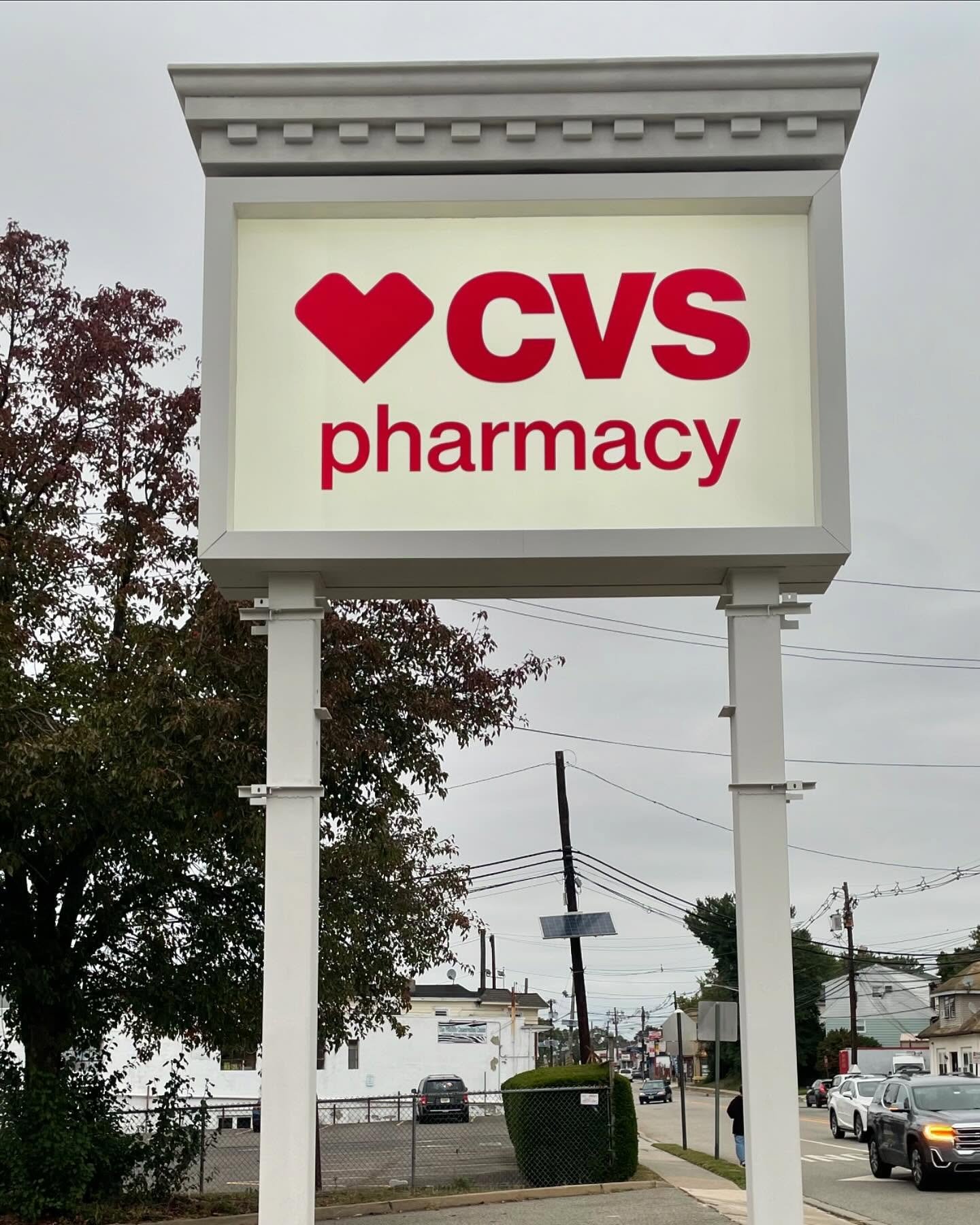 CVS Pharmacy pylon sign